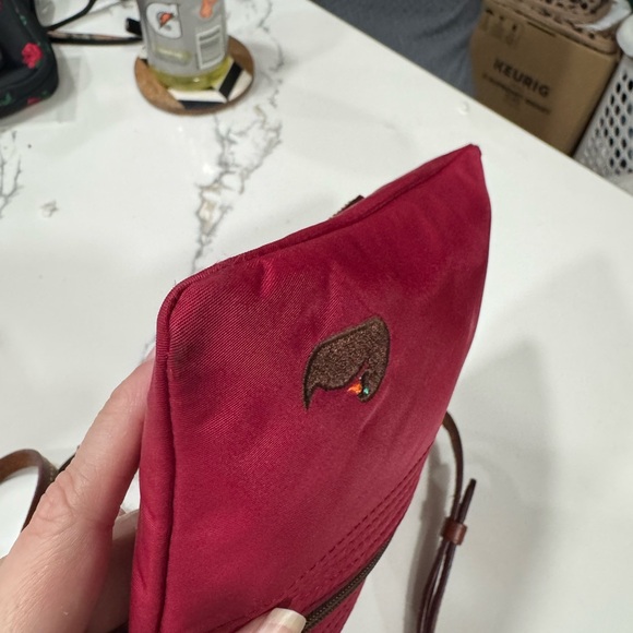 Dooney & Bourke Burgundy Crossbody Bag - Picture 3 of 5